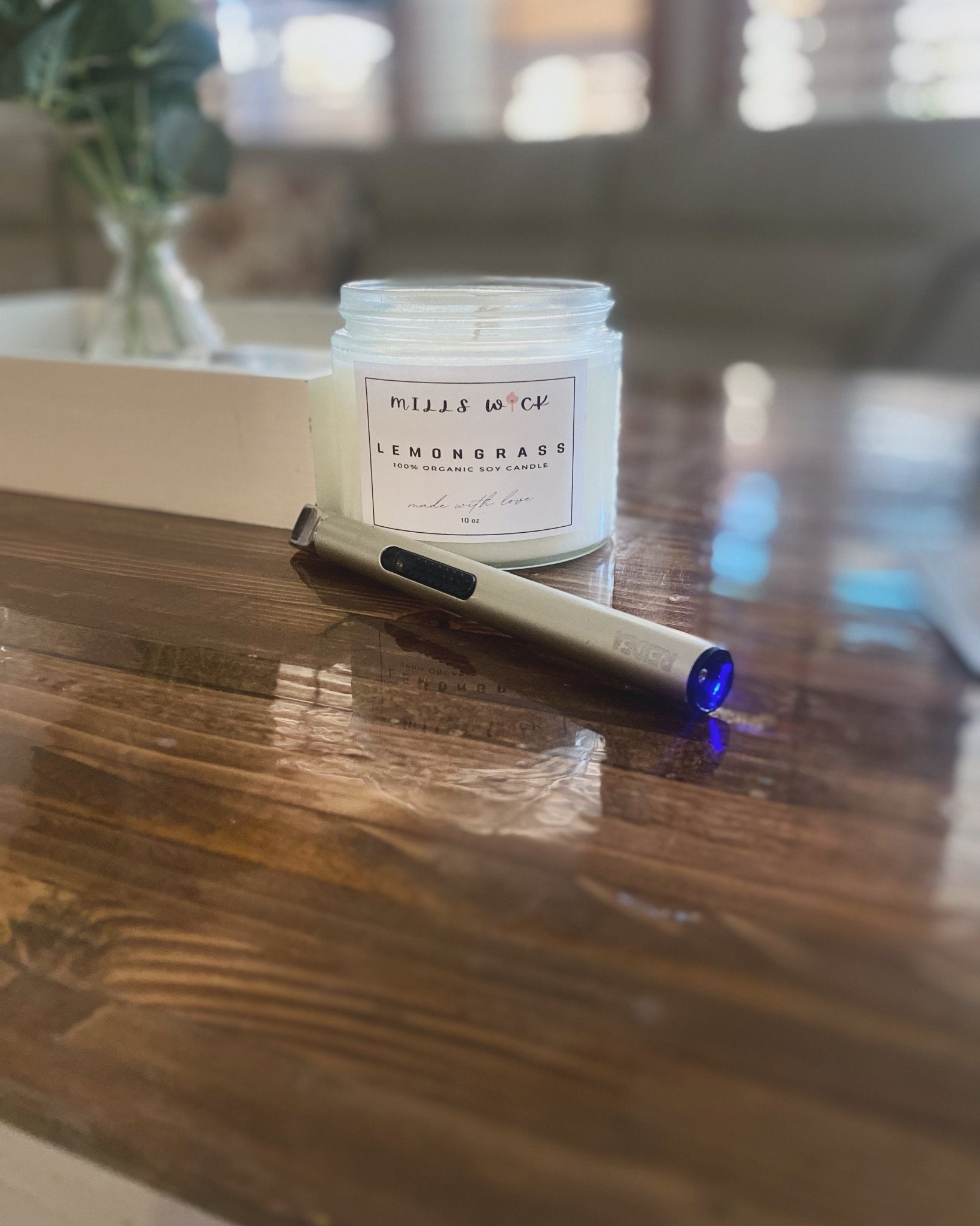 Lemongrass - 10oz scented soy candleMillswickscented candlessoycandlesMills wicklatinaownedLemongrass - 10oz scented soy candlescentedsoycandles