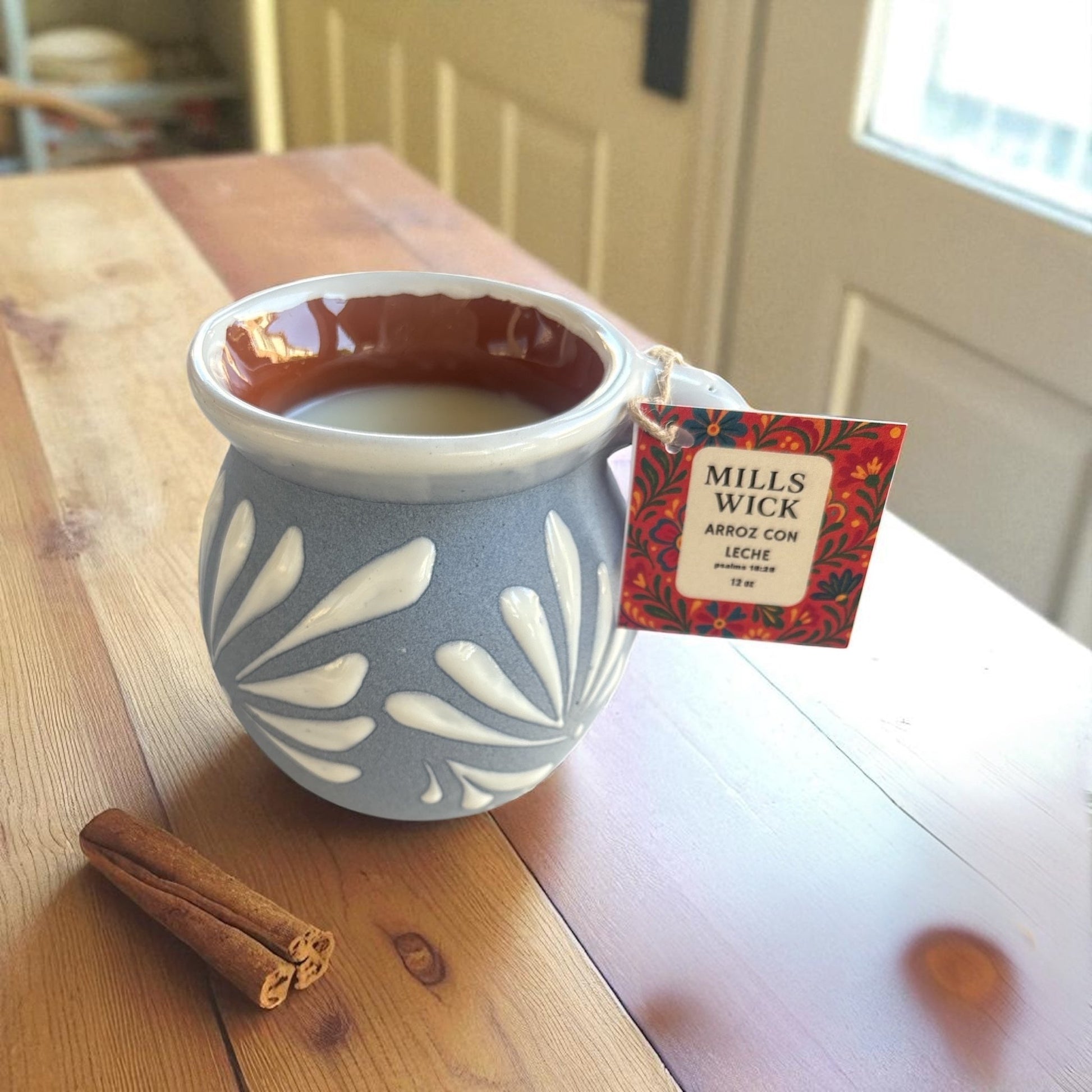 Arroz con leche - 12oz soy candleMillswicksoycandlesMills WicklatinaownedArroz con leche - 12oz soy candlescentedsoycandles