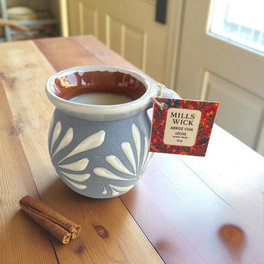 Arroz con leche - 12oz soy candleMillswicksoycandlesMills WicklatinaownedArroz con leche - 12oz soy candlescentedsoycandles