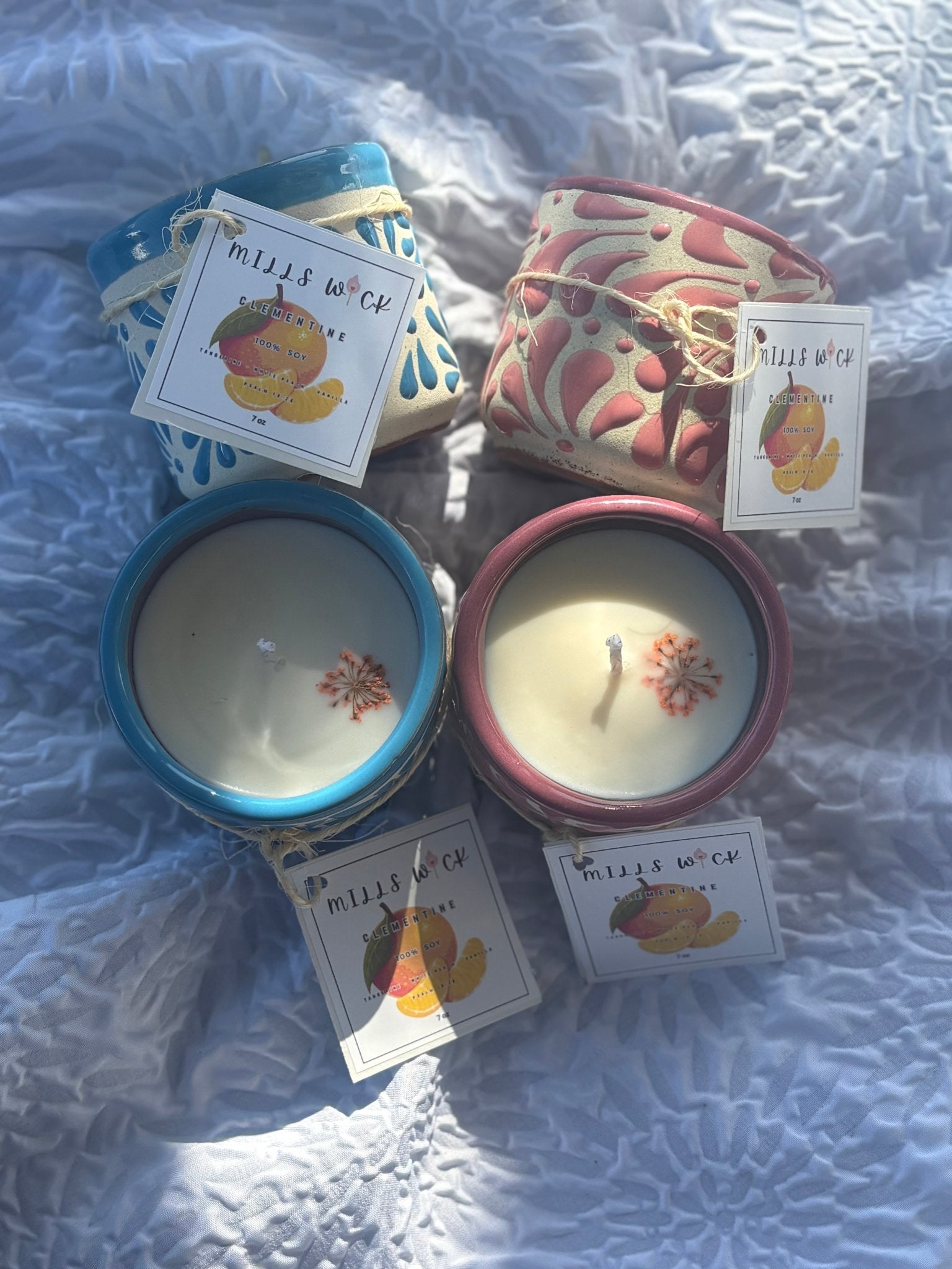 🍊✨ "7 oz Artesanal Vela/candle – Clementine MezcaleroMillswickscented candlessoycandlesMills Wicklatinaowned🍊✨ "7 oz Artesanal Vela/candle – Clementine Mezcaleroscentedsoycandles