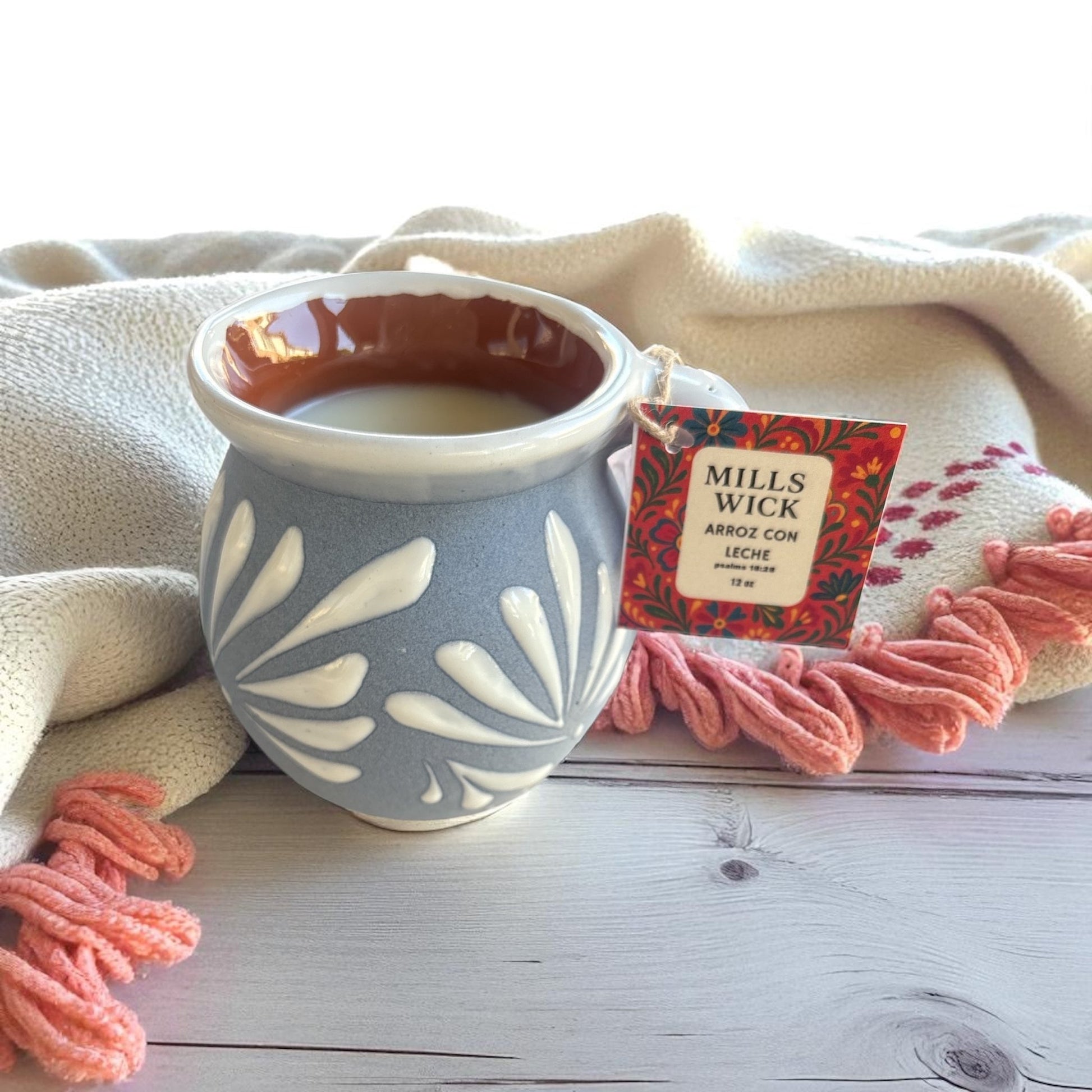 Arroz con leche - 12oz soy candleMillswicksoycandlesMills WicklatinaownedArroz con leche - 12oz soy candlescentedsoycandles