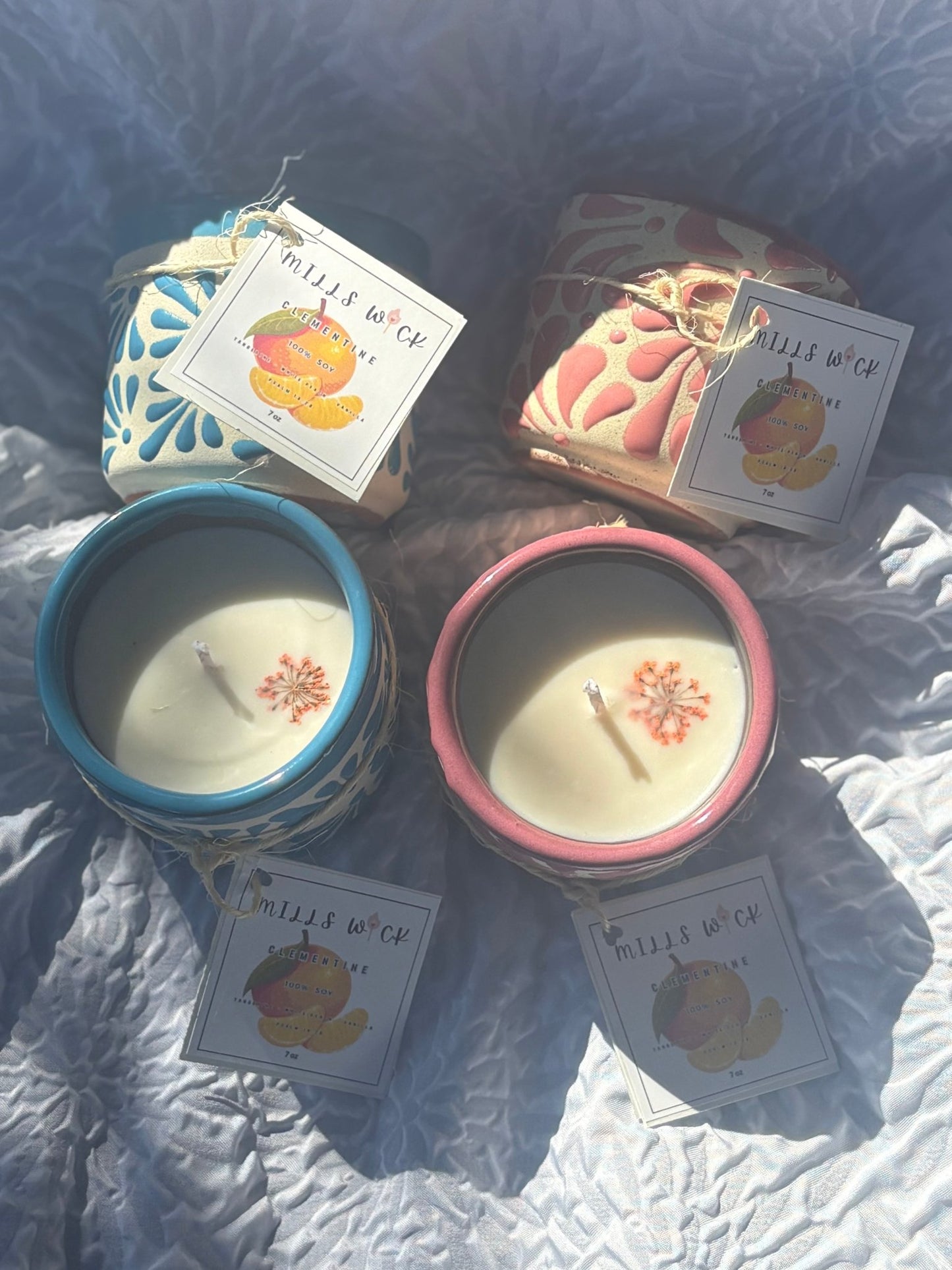🍊✨ "7 oz Artesanal Vela/candle – Clementine MezcaleroMillswickscented candlessoycandlesMills Wicklatinaowned🍊✨ "7 oz Artesanal Vela/candle – Clementine Mezcaleroscentedsoycandles