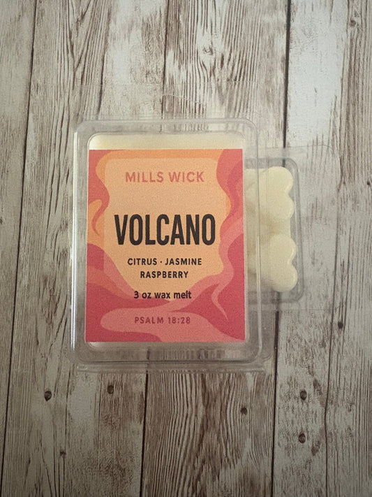 Volcano Bliss – 3 oz Soy Wax MeltsMillswickscented candlessoycandlesMills WicklatinaownedVolcano Bliss – 3 oz Soy Wax Meltsscentedsoycandles