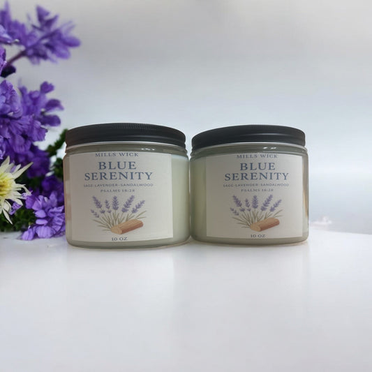 Blue serenity– Soy Candle 🌿🌙Millswickscented candlessoycandlesMills WicklatinaownedBlue serenity– Soy Candle 🌿🌙scentedsoycandles