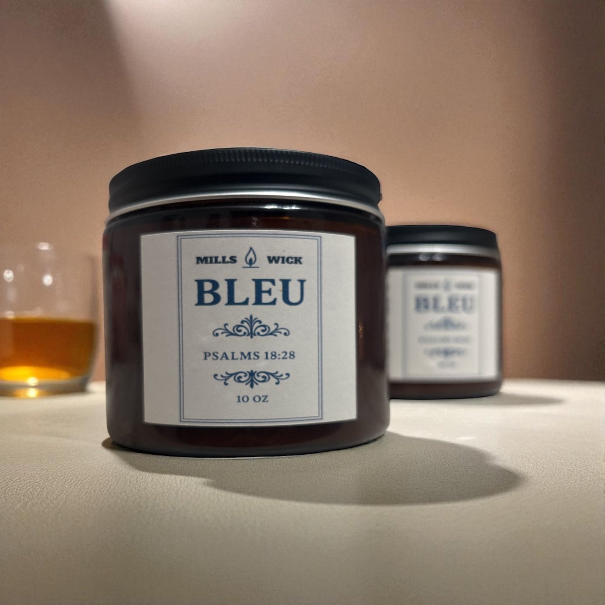 Bleu | 10oz soy candleMillswickscented candlessoycandlesMills WicklatinaownedBleu | 10oz soy candlescentedsoycandles