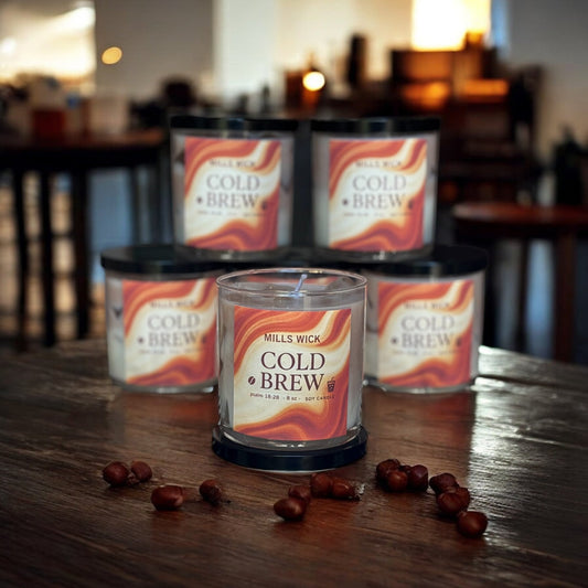 Cold Brew Vibes – 8 oz Soy Candle with Wax Ice MoldsMillswickscented candlessoycandlesMy StorelatinaownedCold Brew Vibes – 8 oz Soy Candle with Wax Ice Moldsscentedsoycandles