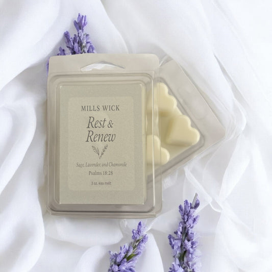 Rest & Renew Wax Melts – 3ozMillswickscented candlessoycandlesMy StorelatinaownedRest & Renew Wax Melts – 3ozscentedsoycandles