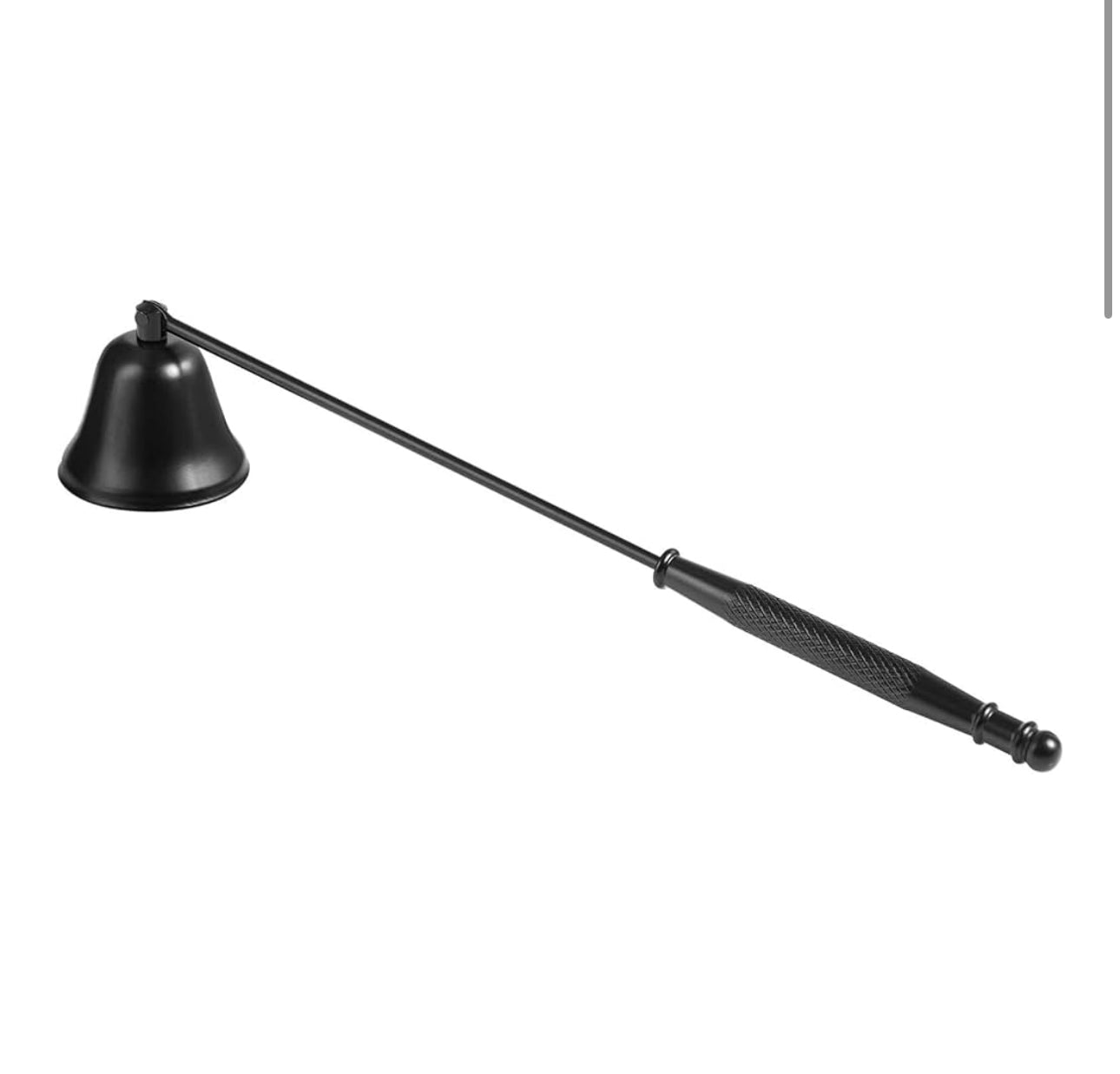 Black Candle SnufferMillswicksoycandlesMills WicklatinaownedBlack Candle Snufferscentedsoycandles