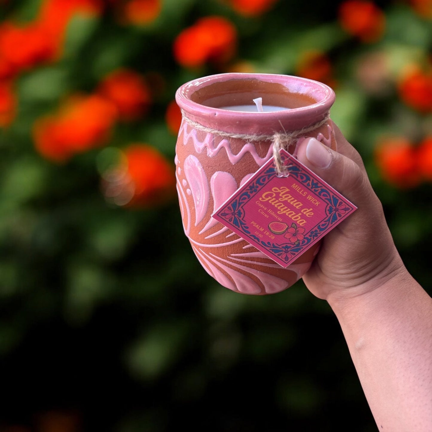 Agua de Guayaba – 10 oz Soy Candle in Cantarito Clay VesselMillswickscented candlessoycandlesMy StorelatinaownedAgua de Guayaba – 10 oz Soy Candle in Cantarito Clay Vesselscentedsoycandles