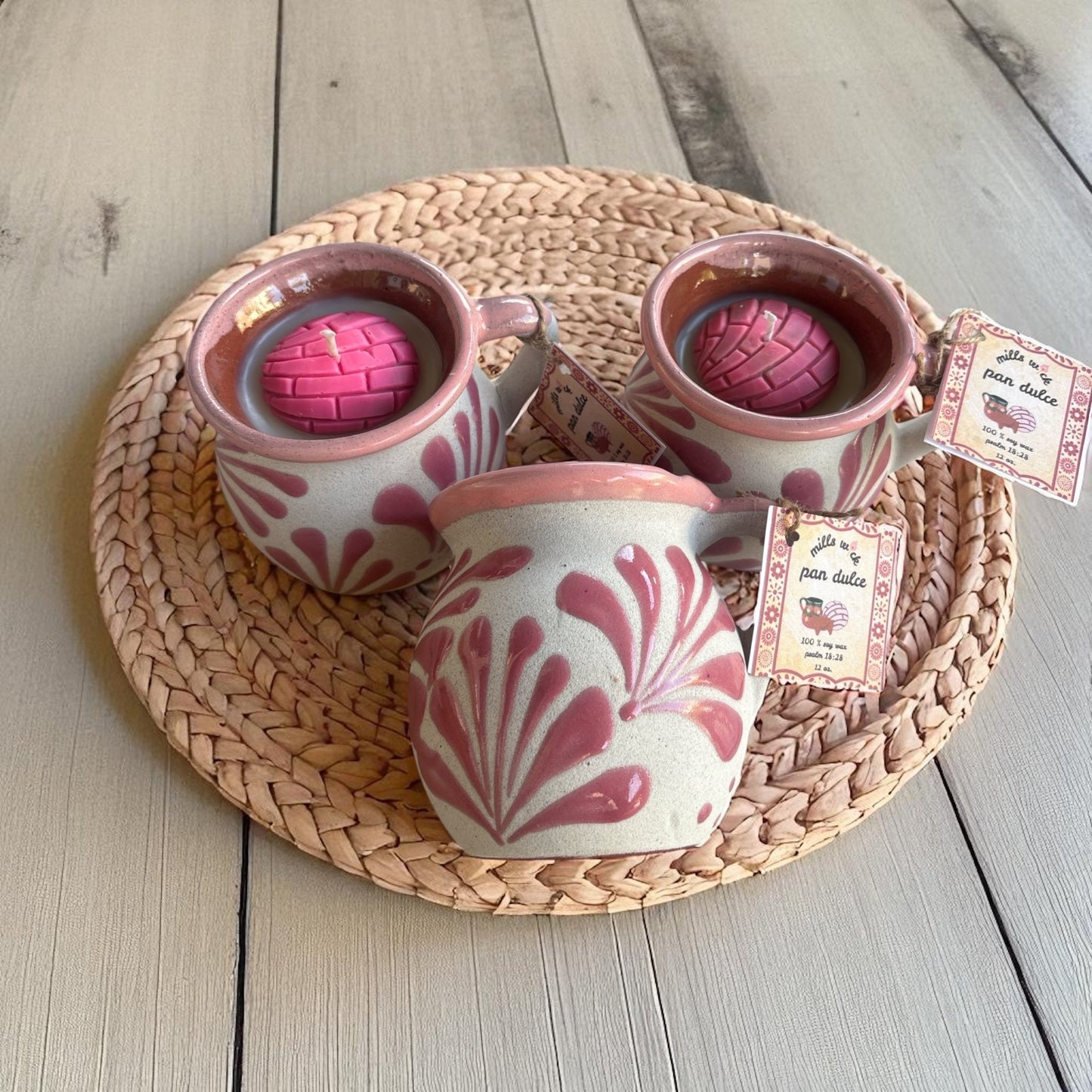 Pan Dulce Candle – 12oz Soy Candle in Mexican Artesanal mugMillswickscented candlessoycandlesMills WicklatinaownedPan Dulce Candle – 12oz Soy Candle in Mexican Artesanal mugscentedsoycandles