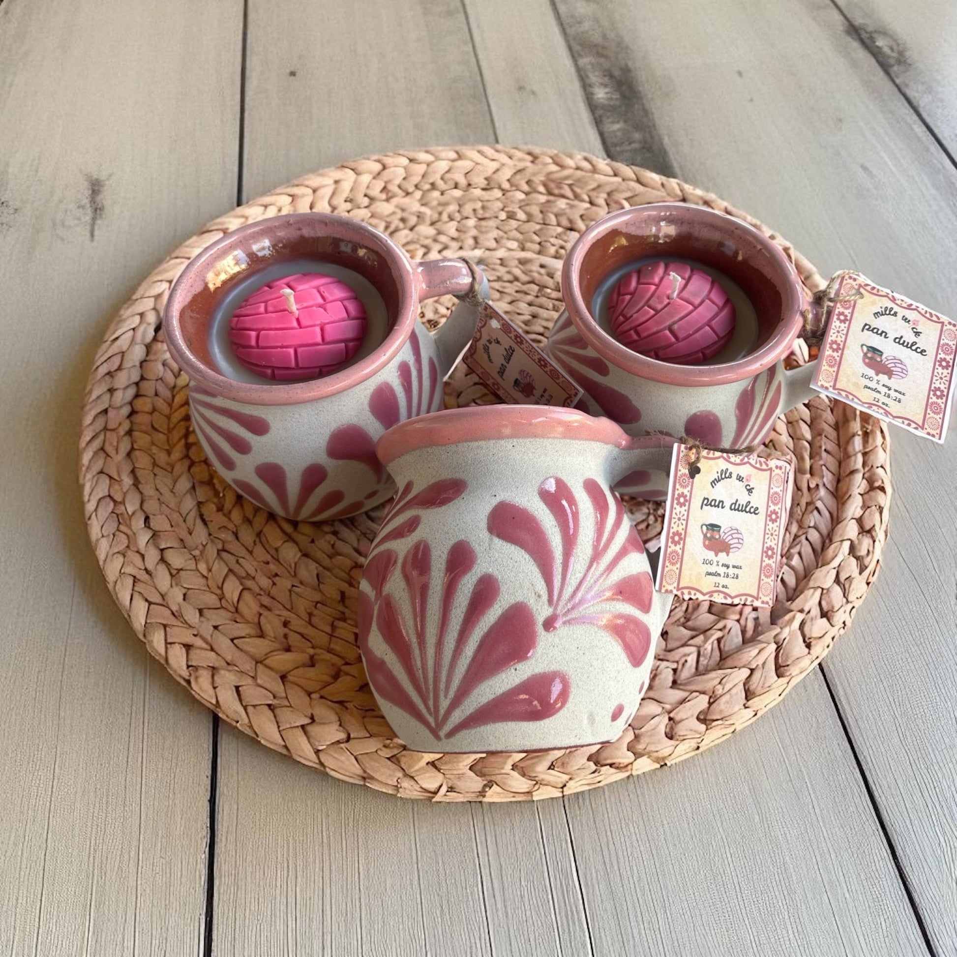 Pan Dulce Candle – 12oz Soy Candle in Mexican Artesanal mugMillswickscented candlessoycandlesMills WicklatinaownedPan Dulce Candle – 12oz Soy Candle in Mexican Artesanal mugscentedsoycandles