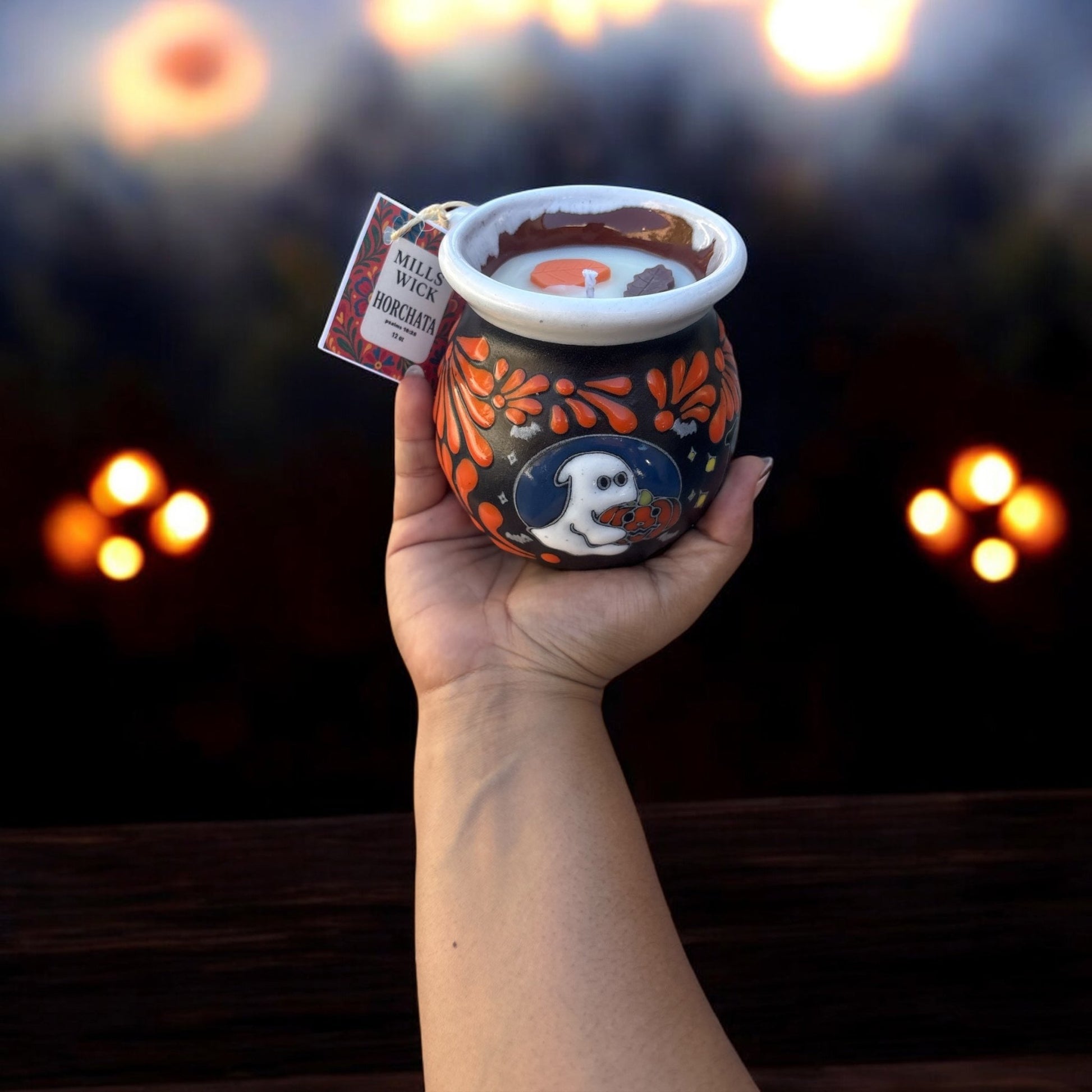 Horchata – Halloween Limited Edition 12 oz CandleMillswickscented candlessoycandlesMills WicklatinaownedHorchata – Halloween Limited Edition 12 oz Candlescentedsoycandles