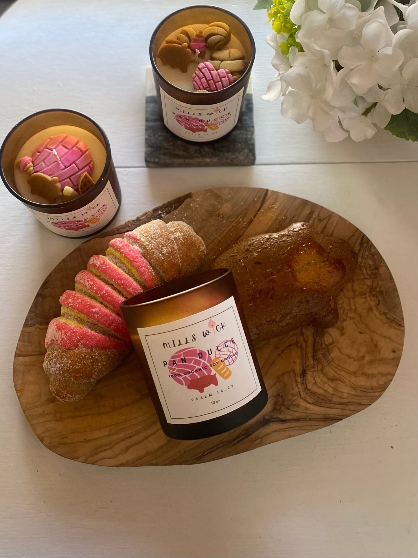 Pan Dulce : Handmade Soy Candle - 10ozMillswicksoycandlesMills WicklatinaownedPan Dulce : Handmade Soy Candle - 10ozscentedsoycandles