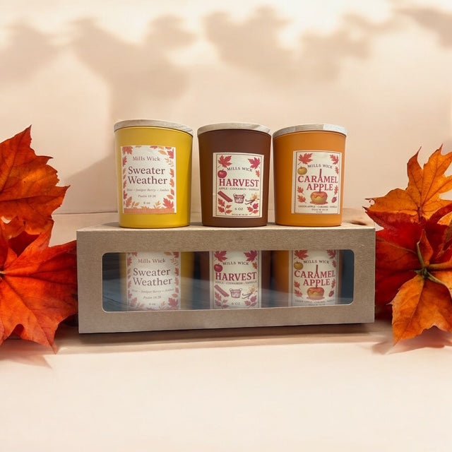 The Fall Gift Set CollectionMillswickscented candlessoycandlesMy StorelatinaownedThe Fall Gift Set Collectionscentedsoycandles