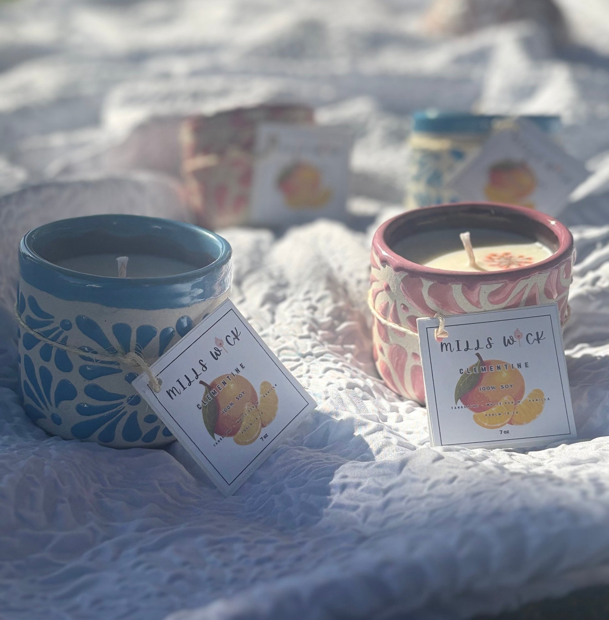 🍊✨ "7 oz Artesanal Vela/candle – Clementine MezcaleroMillswickscented candlessoycandlesMills Wicklatinaowned🍊✨ "7 oz Artesanal Vela/candle – Clementine Mezcaleroscentedsoycandles