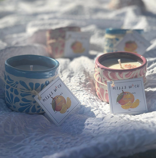 🍊✨ "7 oz Artesanal Vela/candle – Clementine MezcaleroMillswickscented candlessoycandlesMills Wicklatinaowned🍊✨ "7 oz Artesanal Vela/candle – Clementine Mezcaleroscentedsoycandles