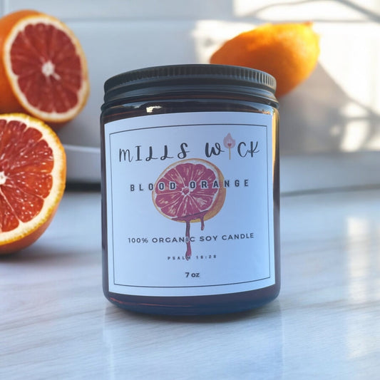 Blood Orange – 7oz Soy Candle 🍊🕯️Millswickscented candlessoycandlesMy StorelatinaownedBlood Orange – 7oz Soy Candle 🍊🕯️scentedsoycandles