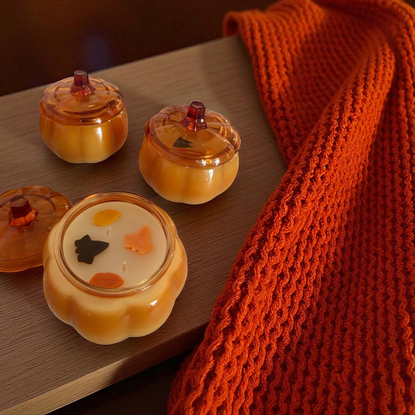 Pumpkin Chai – 17oz Soy CandleMillswickscented candlessoycandlesMills WicklatinaownedPumpkin Chai – 17oz Soy Candlescentedsoycandles