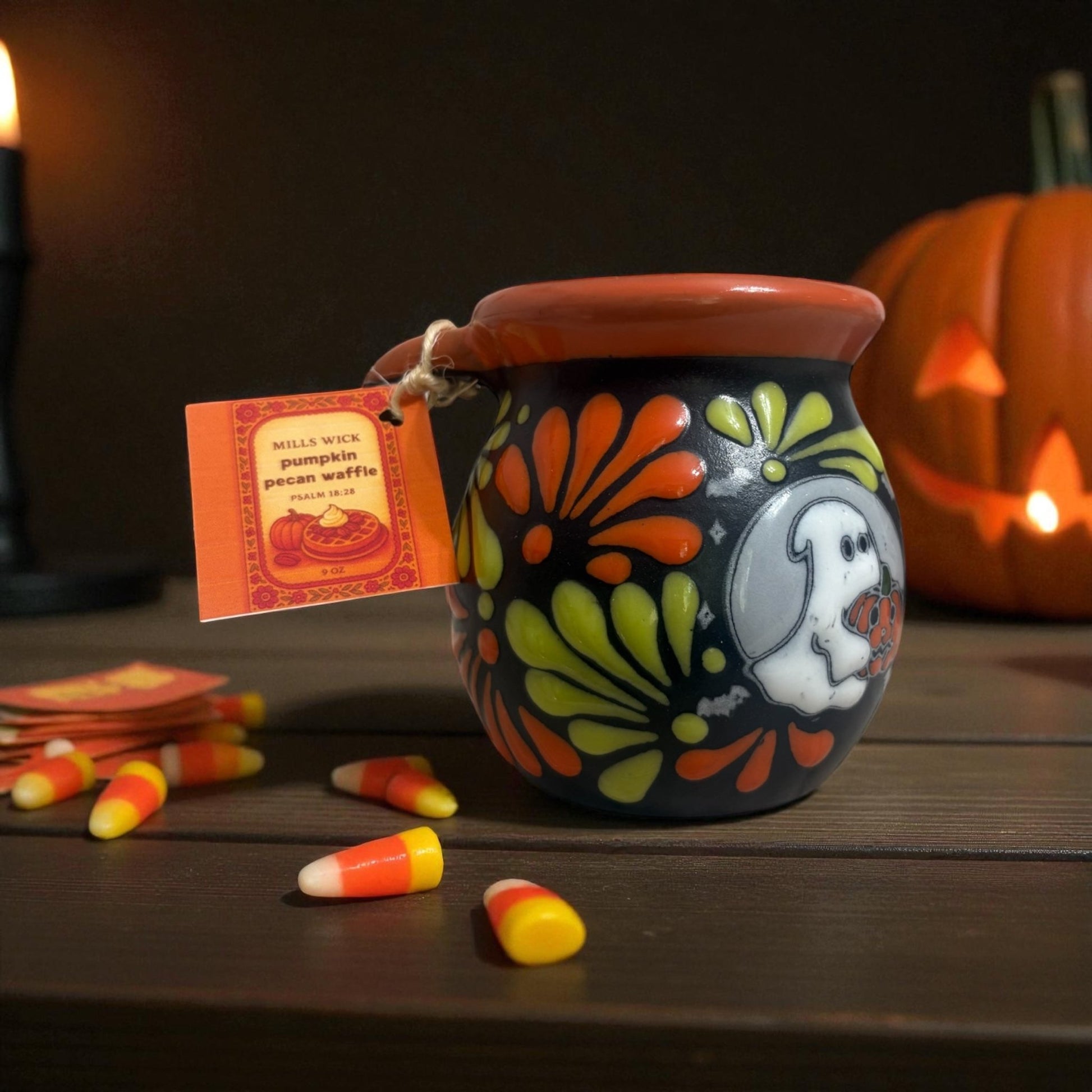 Pumpkin Pecan Waffle – 12oz Soy CandleMillswickscented candlessoycandlesMills WicklatinaownedPumpkin Pecan Waffle – 12oz Soy Candlescentedsoycandles
