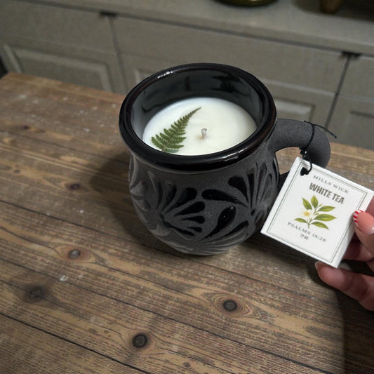 🌿 White Tea – Soy Candle (Artesanal Mug, 12 ozMillswickscented candlessoycandlesMills Wicklatinaowned🌿 White Tea – Soy Candle (Artesanal Mug, 12 ozscentedsoycandles